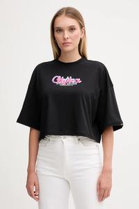 Хлопковая футболка Alpha Industries, черный