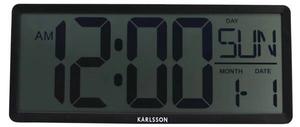Настенные часы Karlsson Wall, 35x15x35 см, черный