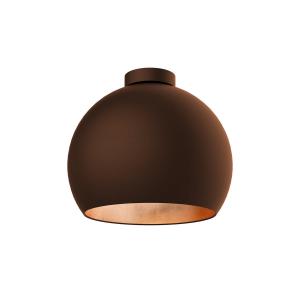 Потолочный светильник Lumicom коричневый, 25/25/20 см