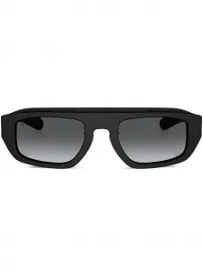 Солнцезащитные очки в геометричной оправе Ferrari, черный