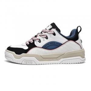 Мужские кроссовки для скейтбординга Joy Journey с низким верхом, нескользящие, водостойкие, износостойкие LOTTO, White/Cyan Blue