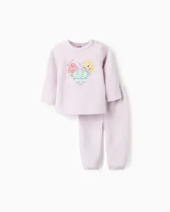 Пижама для девочки из флиса с рисунком Монстры эмоций Zippy, сиреневый
