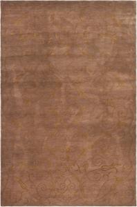 Ковер SAFAVIEH, 244 x 305 см, - коллекция Tibetan - большой - Lilac, ручной вязки из шелка и шерсти, идеально для гостиной, спальни, офиса, столовой (TB317N)