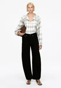 Джинсы bloom barrel свободного кроя Arket, Black