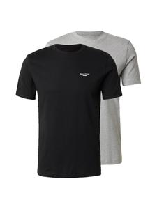 Marc O'Polo DENIM Футболка в сером и черном цвете