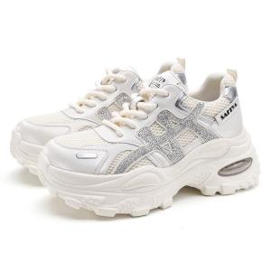 Низкие массивные кроссовки женские SAFIYA, Beige