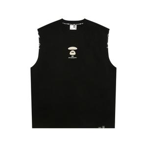 Топ с вышитым логотипом A Bathing APE Aape, черный