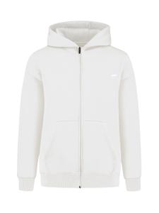Толстовка с капюшоном на молнии Smilodox, белый