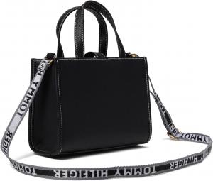 Сумка через плечо Tommy Hilfiger Gina II Micro Pebble PVC, Black