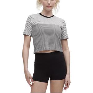 Футболка Regular женская Lululemon, белый черный/wht/blk