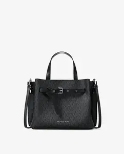 Emilia Средняя сумка с логотипом Michael Michael Kors, черный