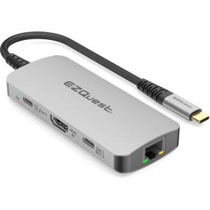 Док-станция EZQuest USB-C Multimedia 7-in-1 Hub X40227