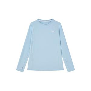 Футболка для детей Quick Dry, для всесторонних тренировок подростков Under Armour, светло silicon синий