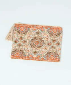 Сумочка с вышивкой бисером, размер L Studio Clip, цвет Natural 51