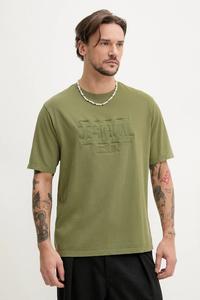 Хлопковая футболка WASHINGTONGR Desigual, зеленый