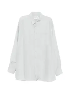 Рубашка с длинными рукавами Maison Margiela, синий