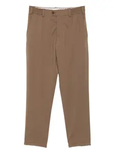 Брюки с эластичным поясом Pt Torino, коричневый