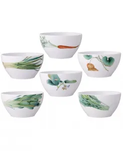 Набор мисок Kyoka shunsai, 12 унций/6 шт. Noritake, multi