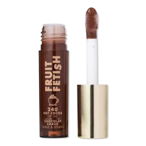 Лимитированная серия масла для губ Fruit Fetish Autumn Milani, Hot Cocoa (soft shimmer brown)