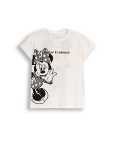 Футболка с короткими рукавами цвета экрю Coccodrillo