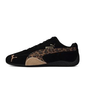 PUMA Speedcat Collection Leopard устойчивые к истиранию низкие кроссовки для скейтбординга женские black brown