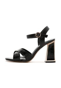Сандалии High heeled sandals Derimod, черный
