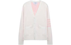 THOM BROWNE Топ Women's White Pink