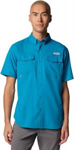 Рубашка с коротким рукавом Columbia Mens Blood and Guts V, Blue Echo
