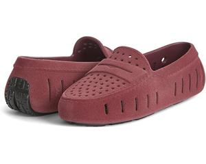 Лоферы Floafers Posh Driver Faux Suede, цвет Burgundy Vegan Suede