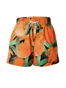 Шорты Topshop, оранжевый