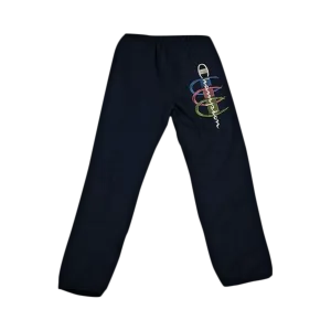 Спортивные штаны Supreme x Champion Stacked C, темно-синие