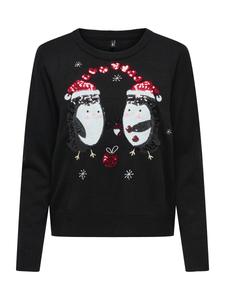 Свитер ONLY ONLXMAS SHINE, черный
