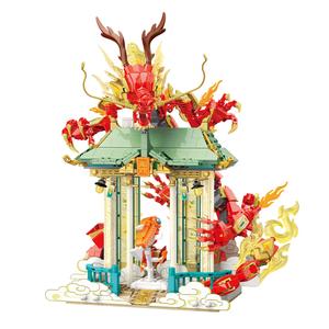 Конструктор Sky Dragon 1000 деталей Lingtian Dragon TOP TOY