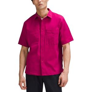 Свободная рубашка Relaxed Fit Lululemon, Wild Berry/Wldb