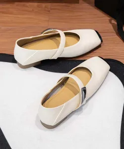 Туфли Мэри Джейн с квадратным носком Aimoha - Select -, цвет Off White