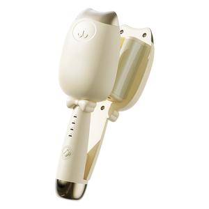 Полностью автоматическая плойка Cat Paw 32 мм с отрицательными ионами для ухода за волосами, зажим Dormitory LN 152 Avonlee, желтый