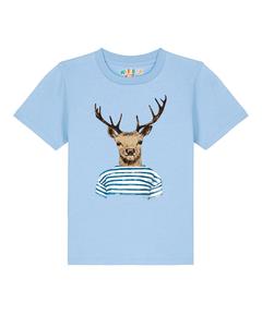 Рубашка watabout.kids Hirsch, синий/голубой