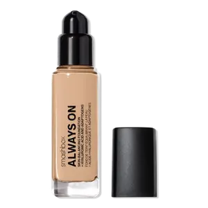 Тональный крем Always On Skin-Balancing Foundation с гиалуроновой кислотой и адаптогенами. Smashbox, L20N (level-two light with a neutral undertone)
