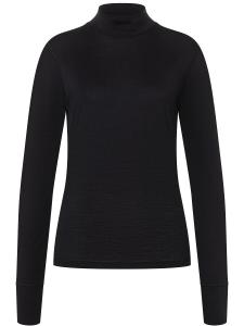 Лонгслив super.natural Merino, черный