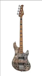 Cort GBMODERN4OPCG GB Серия Современная Бас-гитара. Открытые поры, угольно-серый