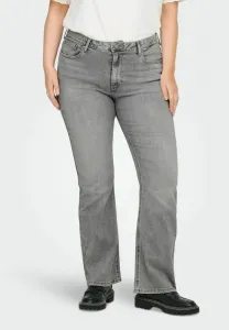 Carwilly hohe taille flard jeans Only Carmakoma, Grey Denim