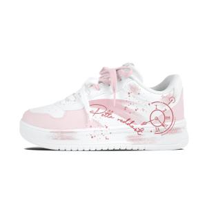 Расслабленные нескользящие, устойчивые к истиранию, легкие низкие скейтерские кроссовки unisex ANTA, белый