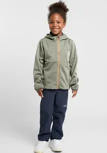 Куртка Jack Wolfskin для активного отдыха "FELDBERG HOODED JKT K", с капюшоном, цвет Mint-Leaf
