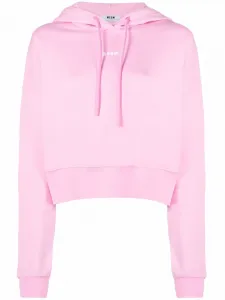 Худи с логотипом MSGM, розовый