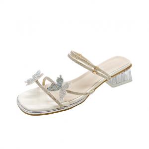 JEPSEN Женские антибактериальные шлепанцы Ecru, цвет Ecru