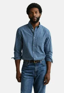 Рубашка в клетку Gant, Indigo