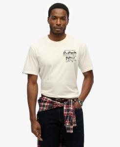 SUPERDRY Свободная футболка с рисунком из фильмов категории B