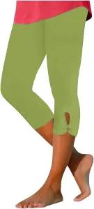 Женские капри леггинсы для йоги и тренировок, лето 2026