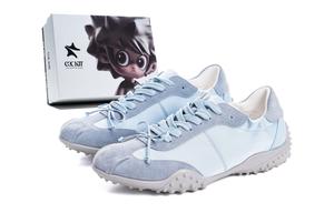 Нескользящие, износостойкие, легкие, низкие повседневные туфли для женщин COCKTT, Light Blue