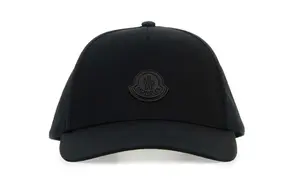 Бейсболка Moncler из хлопка с аппликацией логотипа